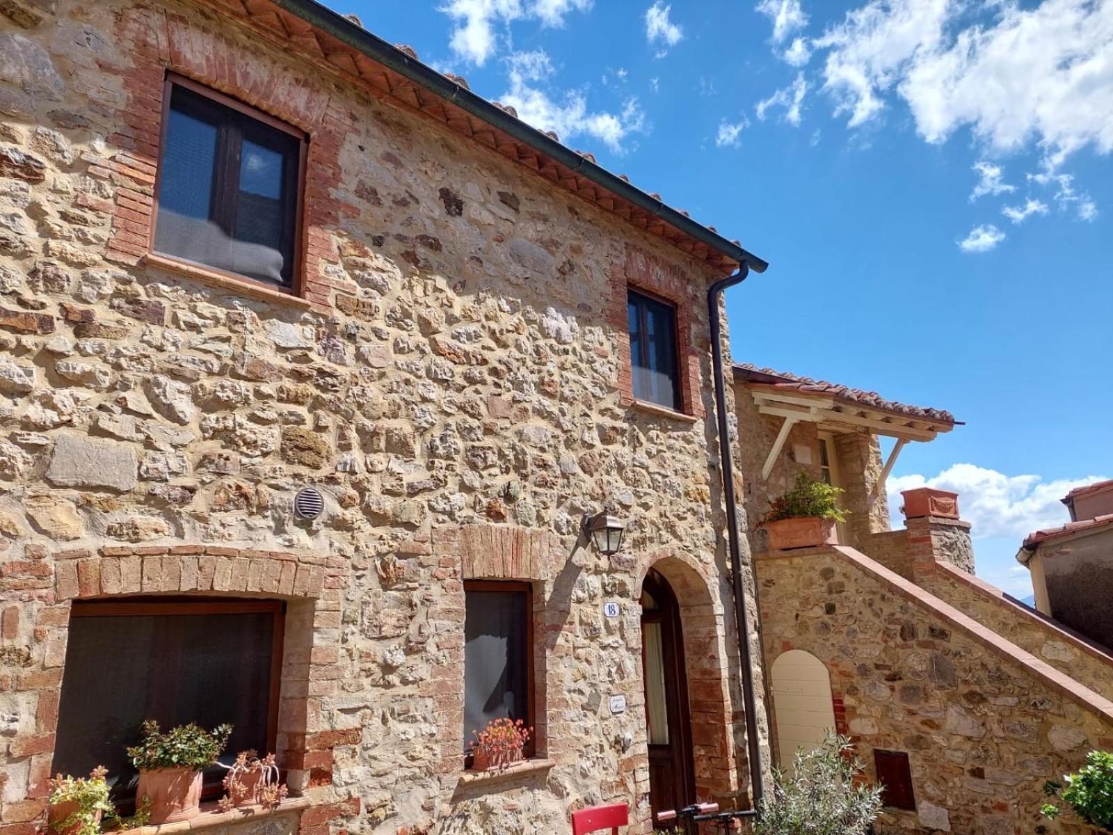 Willa Al Piccolo Ulivo, A Casa Di Mimo&Se Castiglione dʼOrcia Zewnętrze zdjęcie